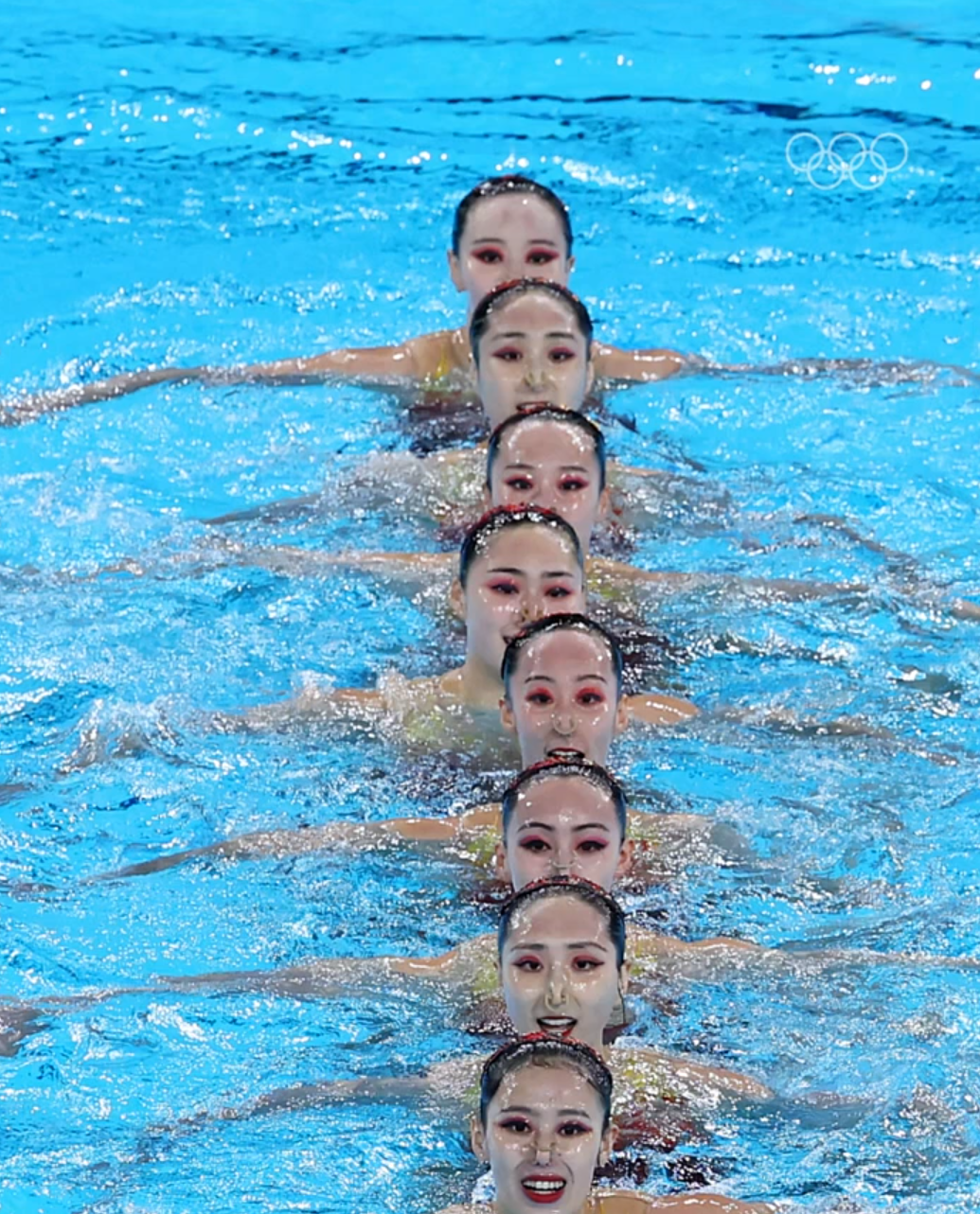 日本选手惊艳表演!获得花样游泳金牌 日本选手惊艳表演!获得花样游泳金牌