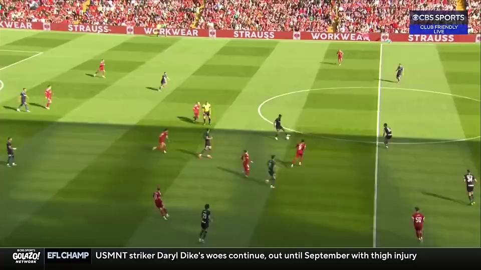 利物浦轻取西班牙,哈兰德世界波破门中超 利物浦轻取西班牙,哈兰德世界波破门中超